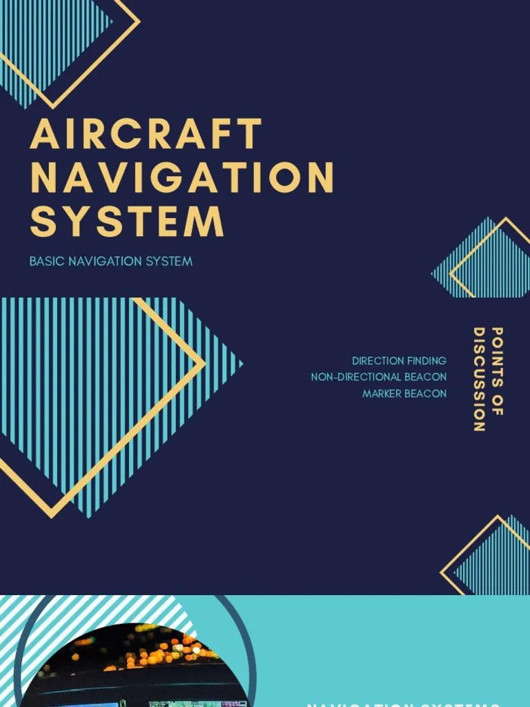 Aircraft Navigation System PDF Instrument Flight Rules Visual