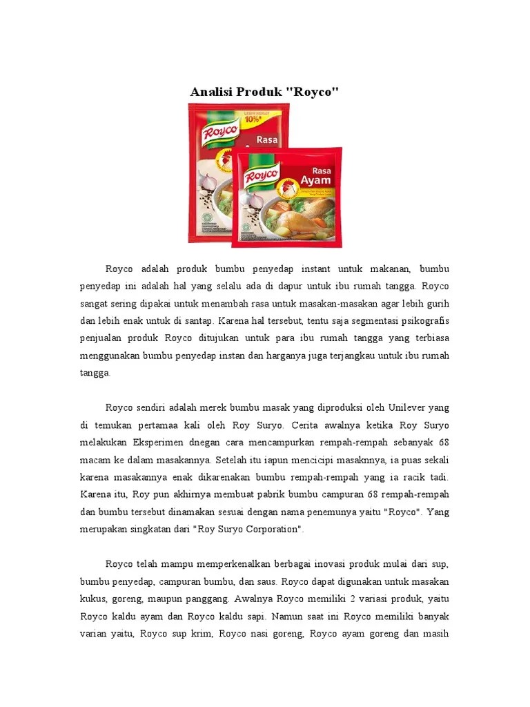 Analisis Produk Perilaku Konsumen | PDF