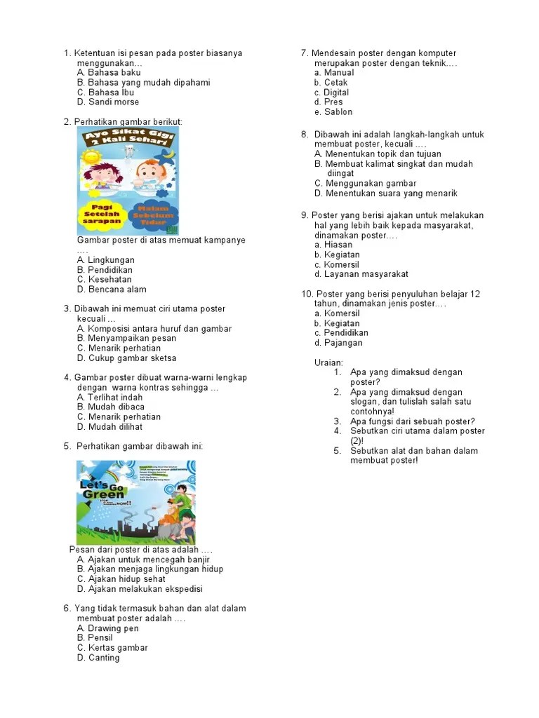 Ulangan Poster | PDF