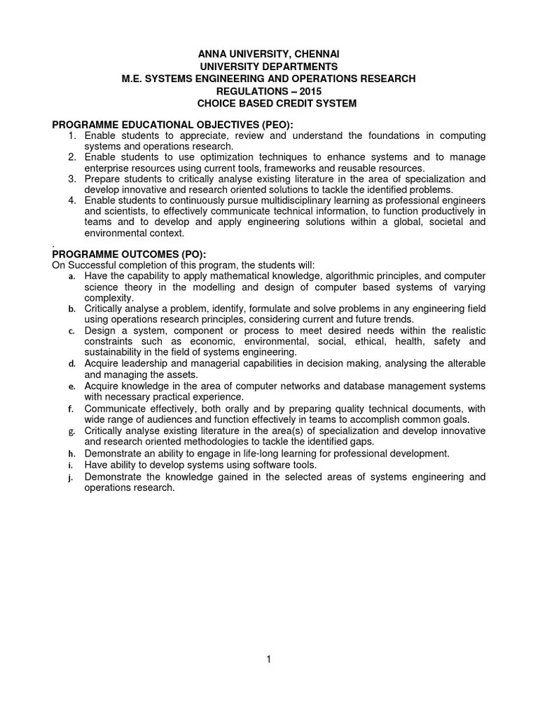 System Engineering and Operations Research PDF 4 G Databases