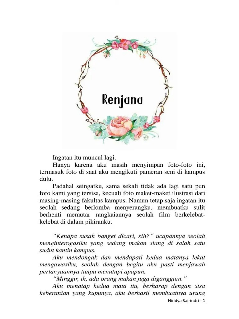 RBE) Nindya Sairindri - Segara Rejana | PDF