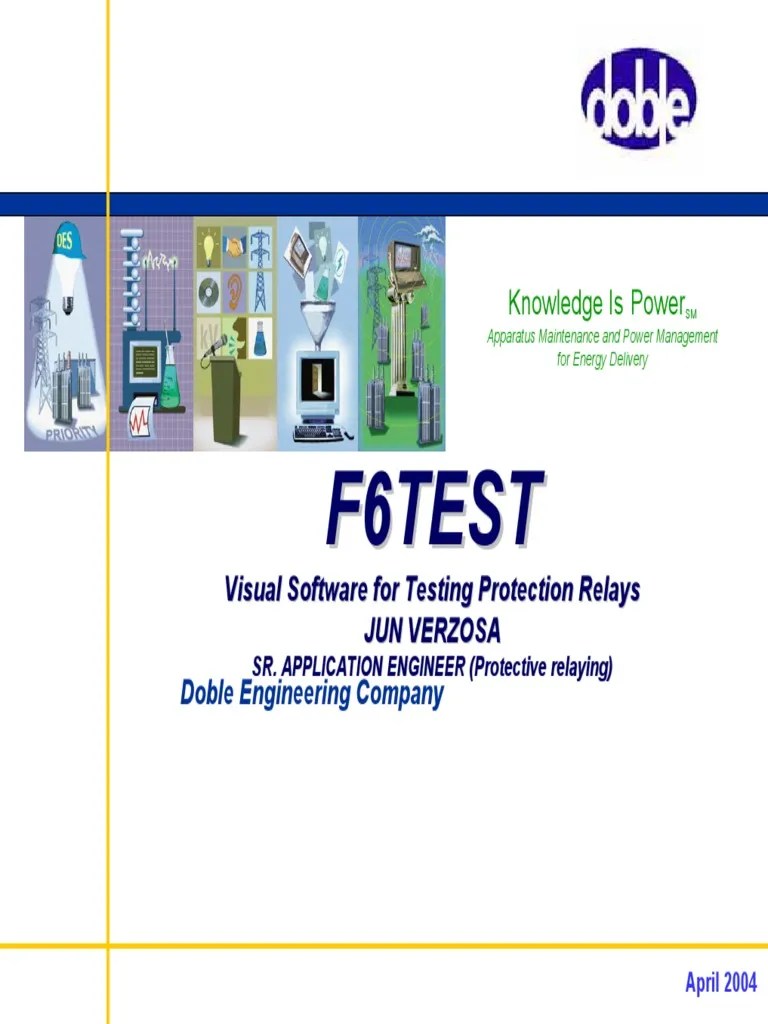 Comprehensive Relay Testing Software An Overview of the Key Features