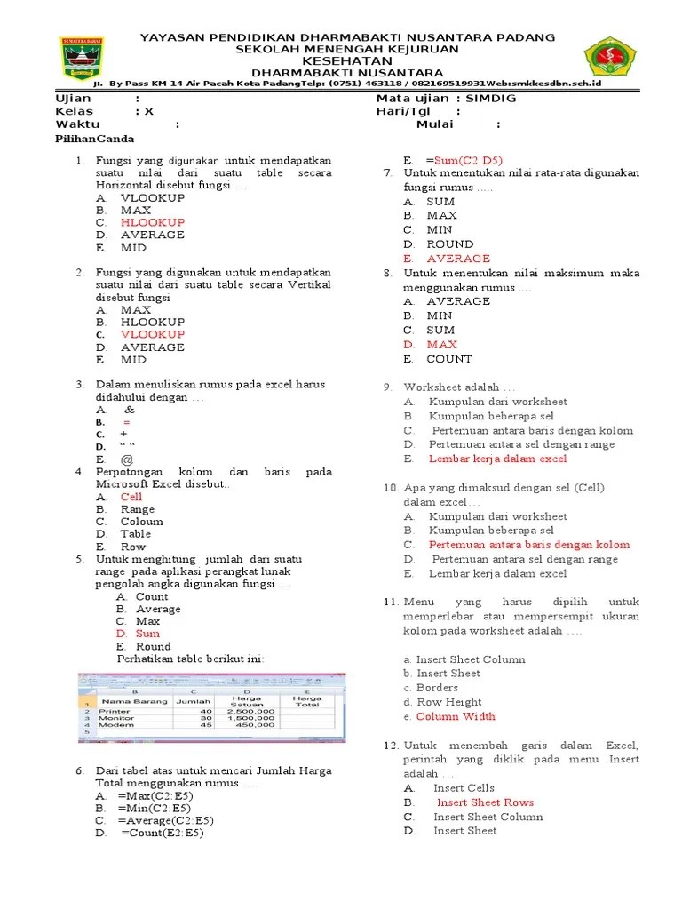 Dalam Menulis Rumus Pada Excel Harus Didahului Dengan - Si-lebo
