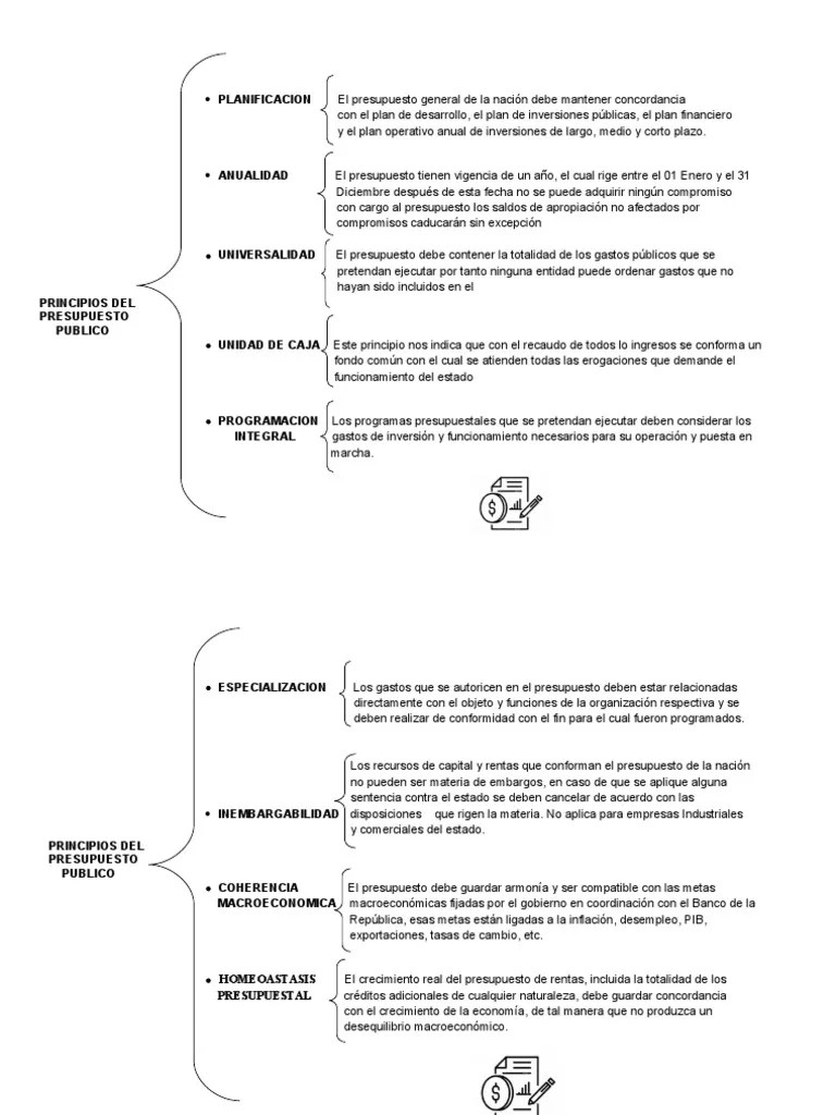 CUADRO SINOPTICO FINANZAS PUBLICAS Presupuesto Macroeconómica