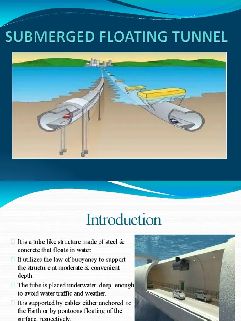 Submerge Floating Tunnel PDF Buoyancy Tunnel