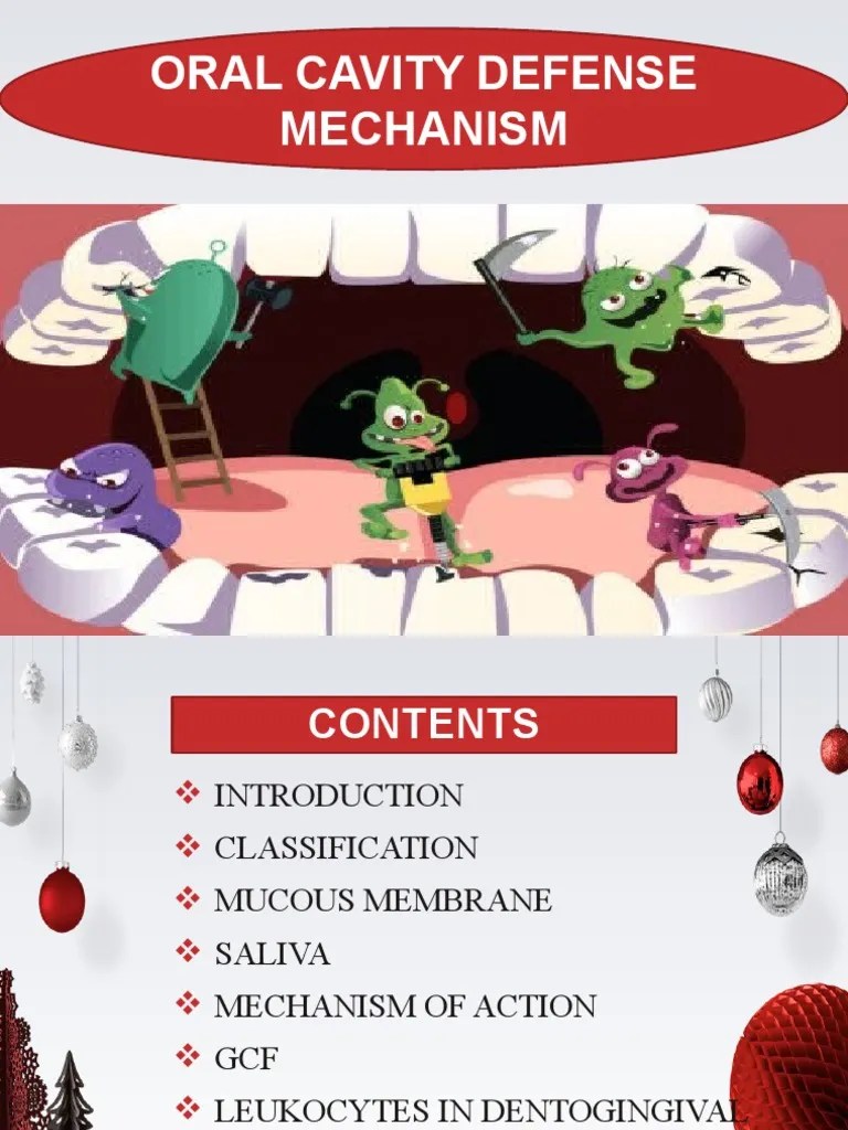 Oral Cavity Defense Mechanism PDF Saliva Animal Anatomy