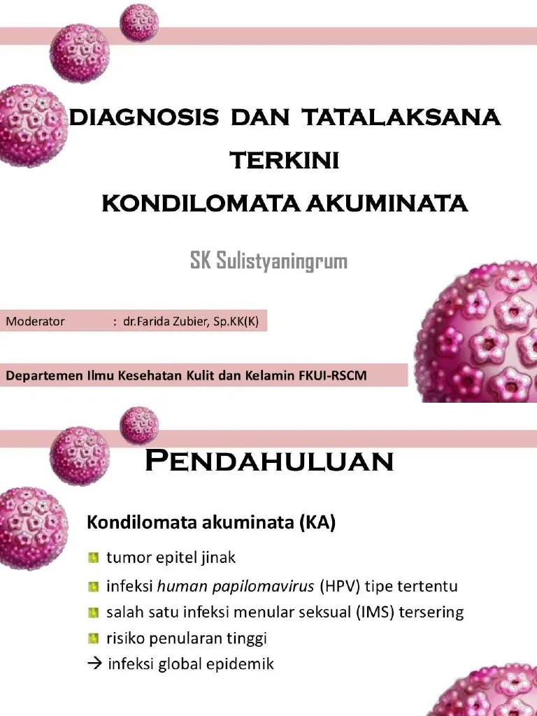 Presentation Kondiloma Akuminata