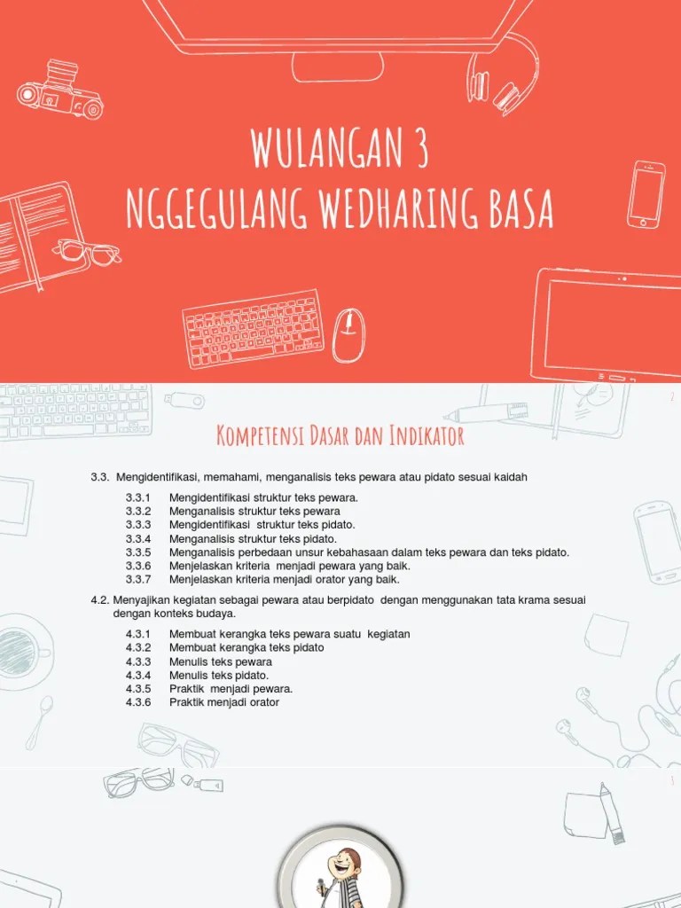 KD 3 Pranatacara Lan Pamedharsabda | PDF