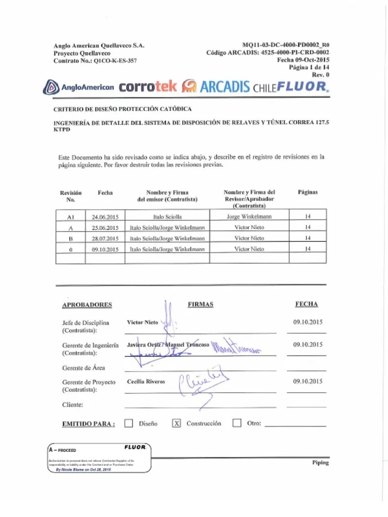 MQ11 03 DC 4000 PD0002 0 A PDF PDF Electrodo Diseño