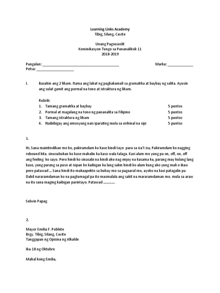 Learning Links Academy PDF