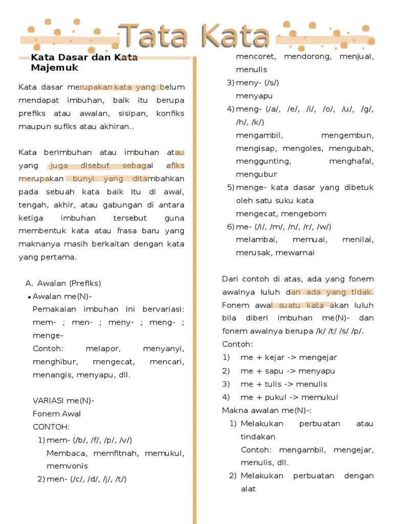 Tata Kata | PDF