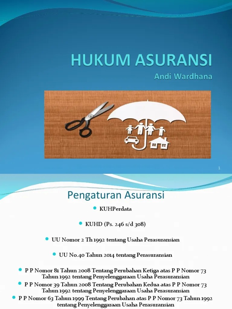 Hukum Bisnis 10 Asuransi