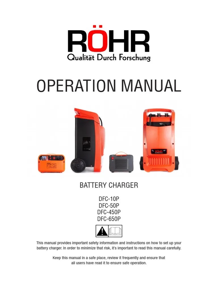 Joe Eitel 2025 Battery Charger Manual Operation Manual Battery Charger PDF Battery Charger Electrical