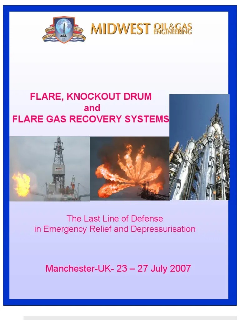 Flare Knockout Exhaust Gas Waste Management