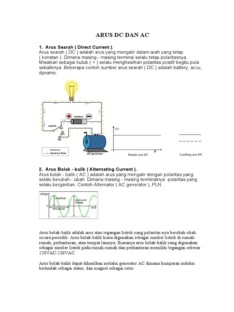 Arus DC Dan Ac | PDF