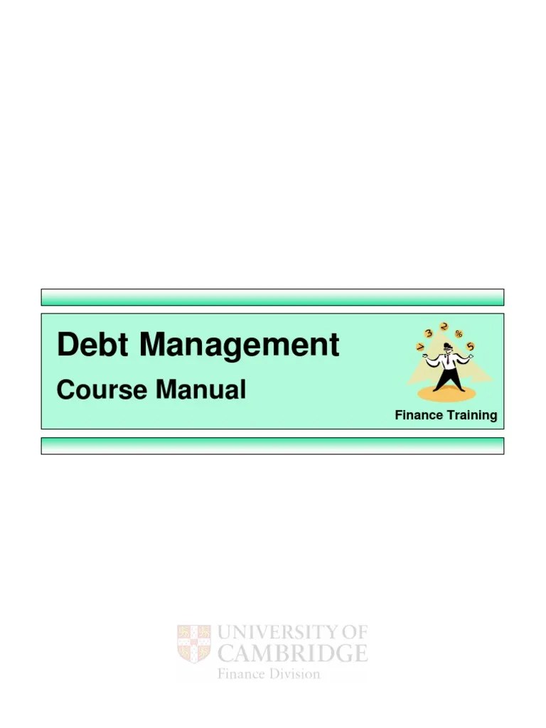 Debt Management Receipt Invoice