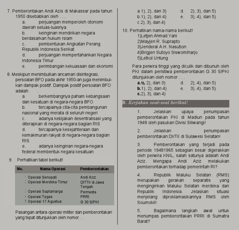 Kerjakan Soal-Soal Berikut!: A. b.1), 2), Dan 4) c.2), 3), Dan 4) | PDF