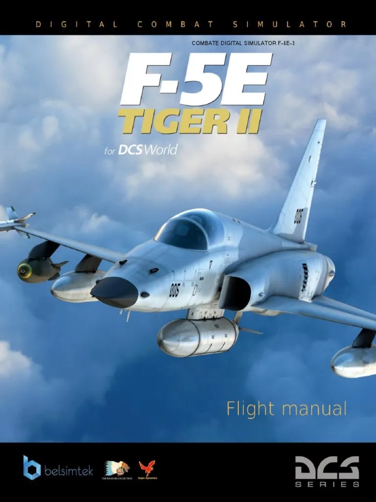 DCS F-5Е-3 Flight Manual - ESP | PDF | Avión de combate | Aeronáutica