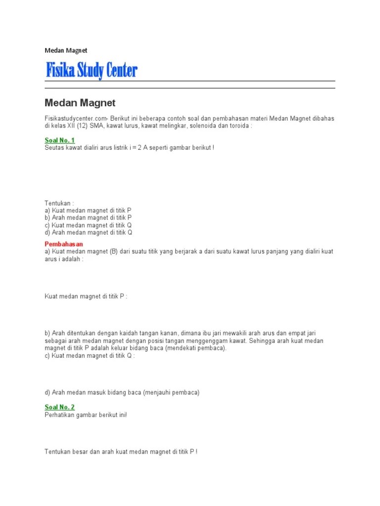 Medan Magnet | PDF