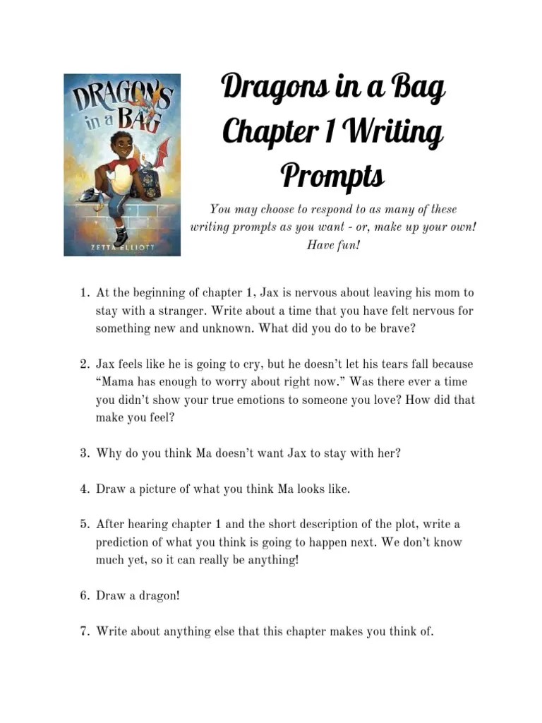 Dragons in A Bag Chapter 1 PDF