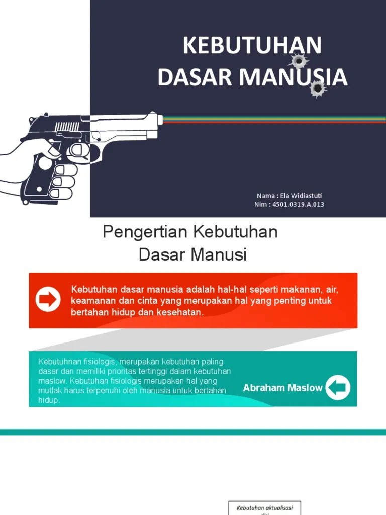Ela Widiastuti (Kebutuhan Dasar Manusia) | PDF