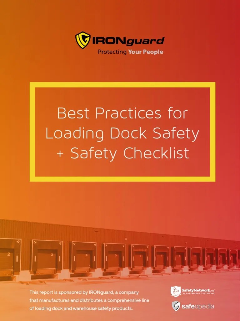 Best Practices For Loading Dock Safety + Safety Checklist PDF