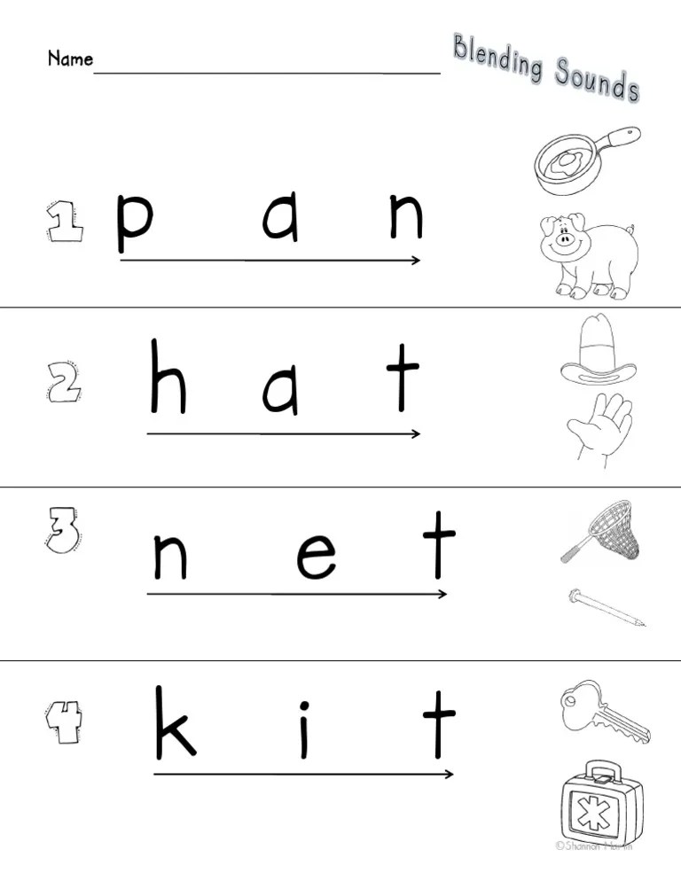 Jolly Sounds Worksheet 1