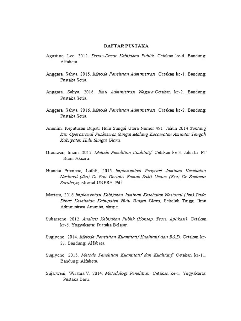 Daftar Pustaka-2 | PDF