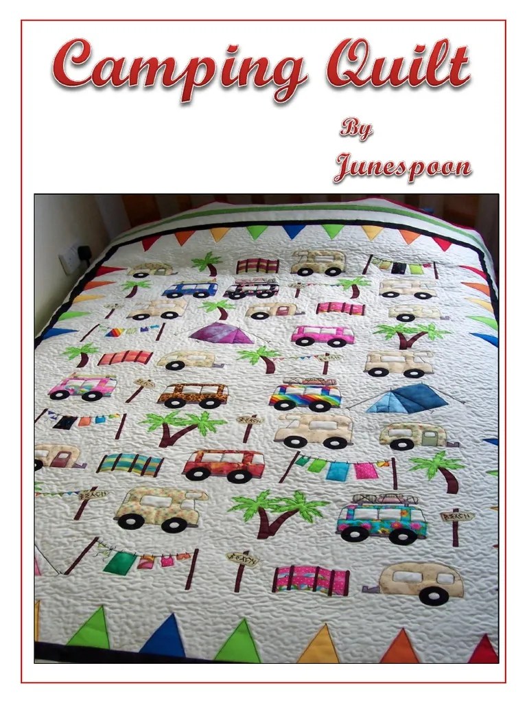 Camping Quilt Houseofspoon Quilt Quilting