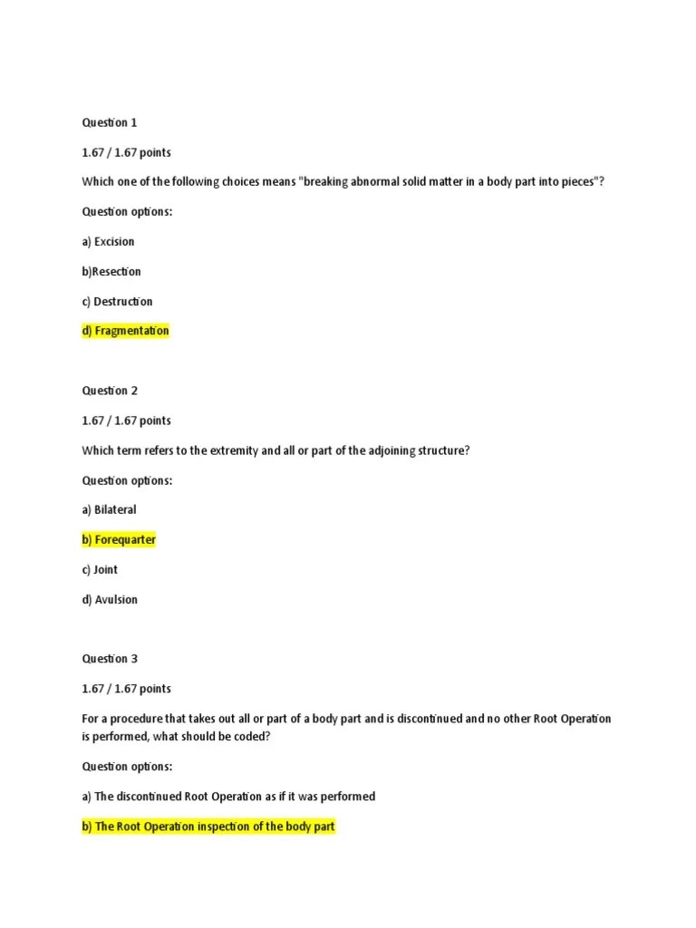 medical coding test 2.rtf Medical Specialties Clinical Medicine