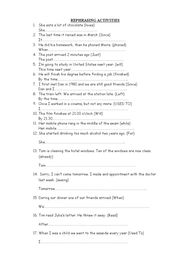 Present Perfect Exercises Pdf Bachillerato present perfect power