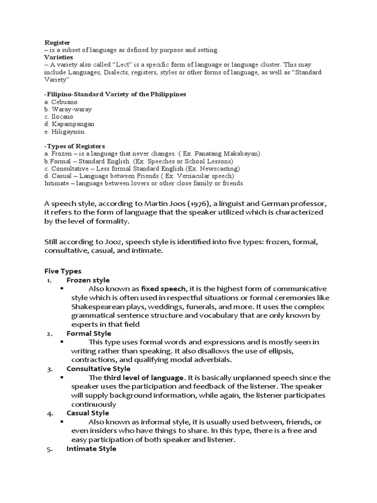 MELC 3 Employ The Appropriate Communicative Styles For Various