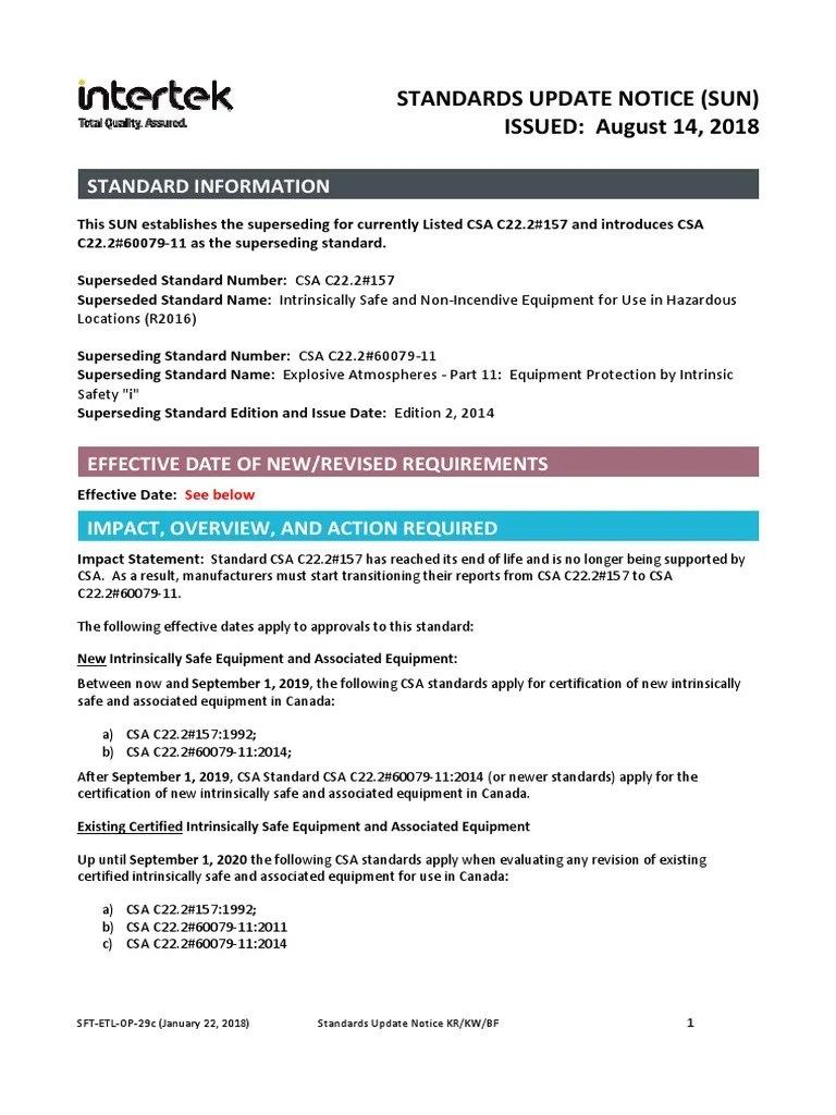 CSA C22 2 No 157 Rev 2016 ED 9 1 2020 PDF Safety Prevention