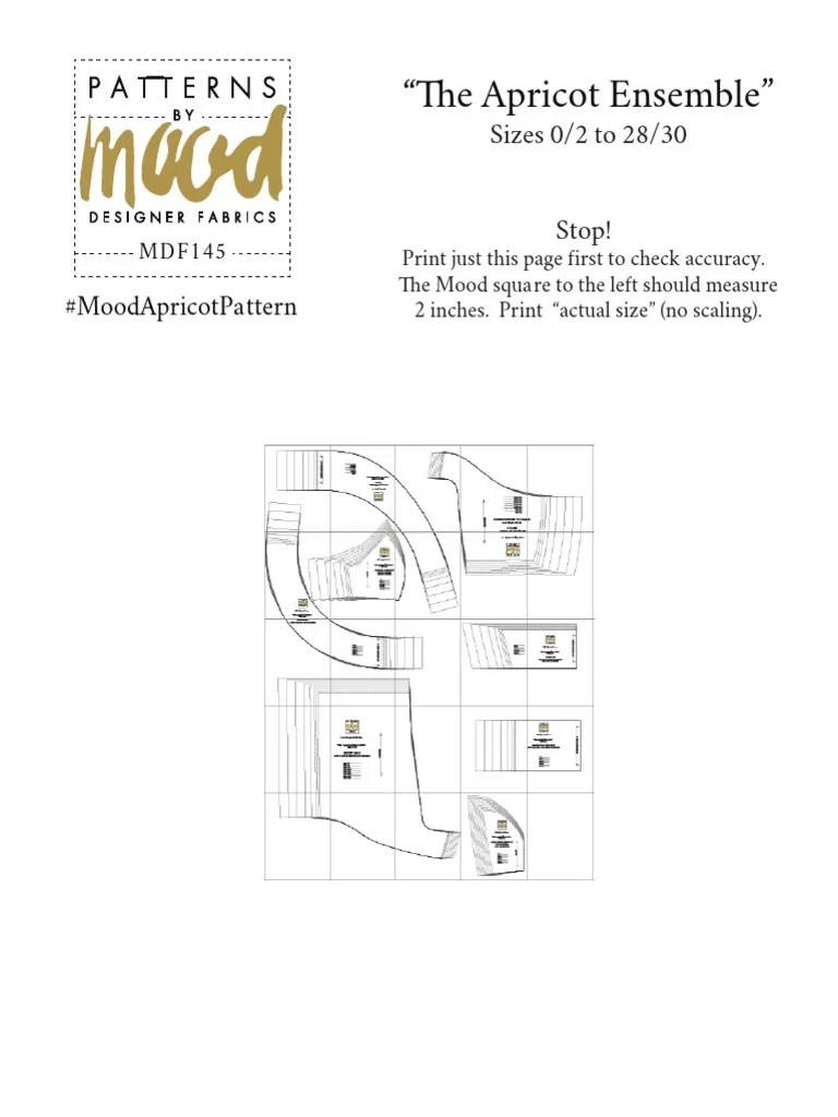 MDF145 The Apricot Ensemble PDF