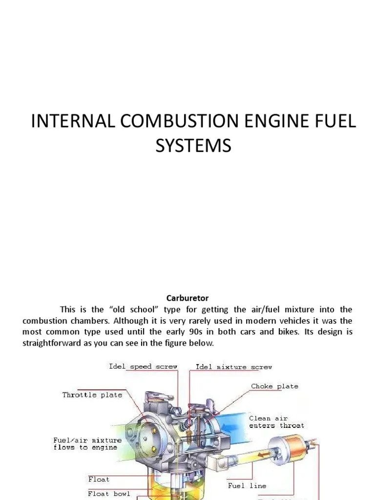 Fuel Systems PDF PDF Fuel Injection Carburetor