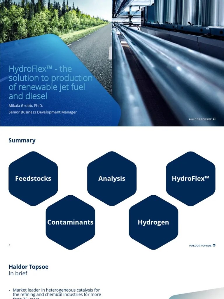 Hydroflex™ The Solution To Production of Renewable Jet Fuel and(05)