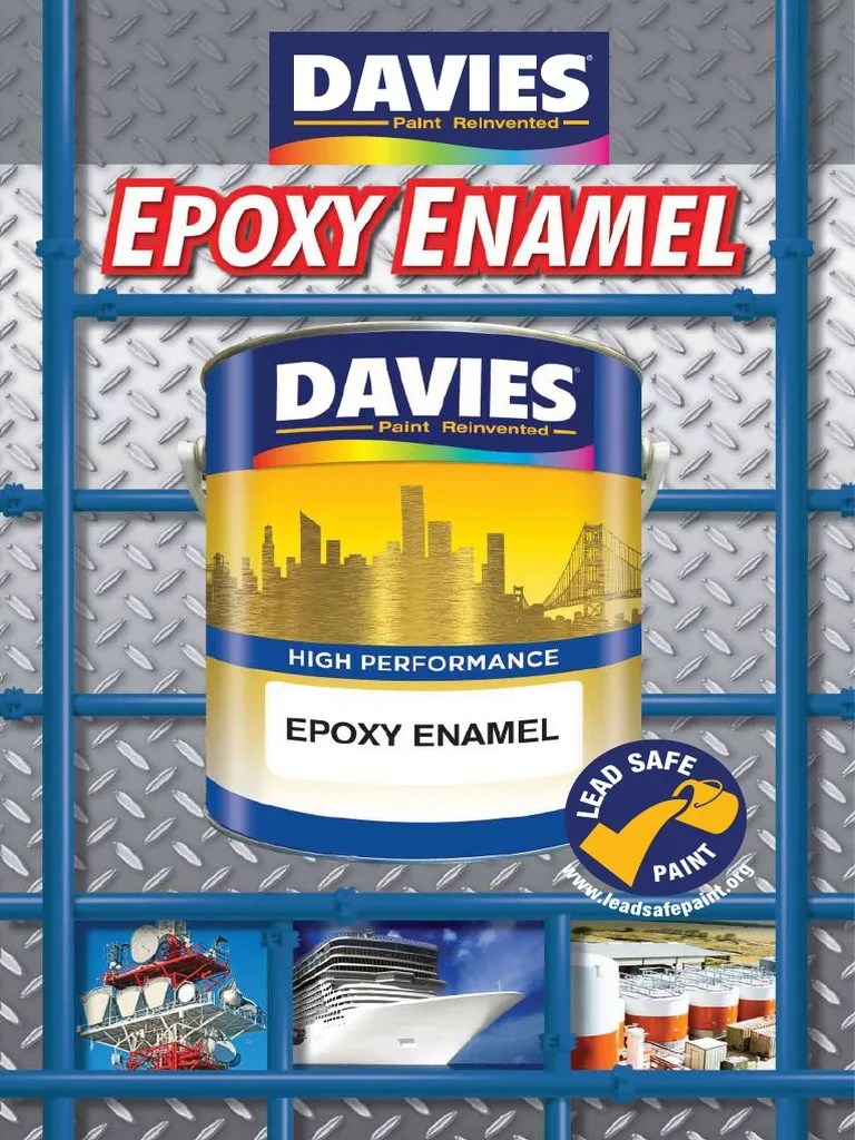 Brochure Davies Epoxy Enamel PDF Epoxy Paint