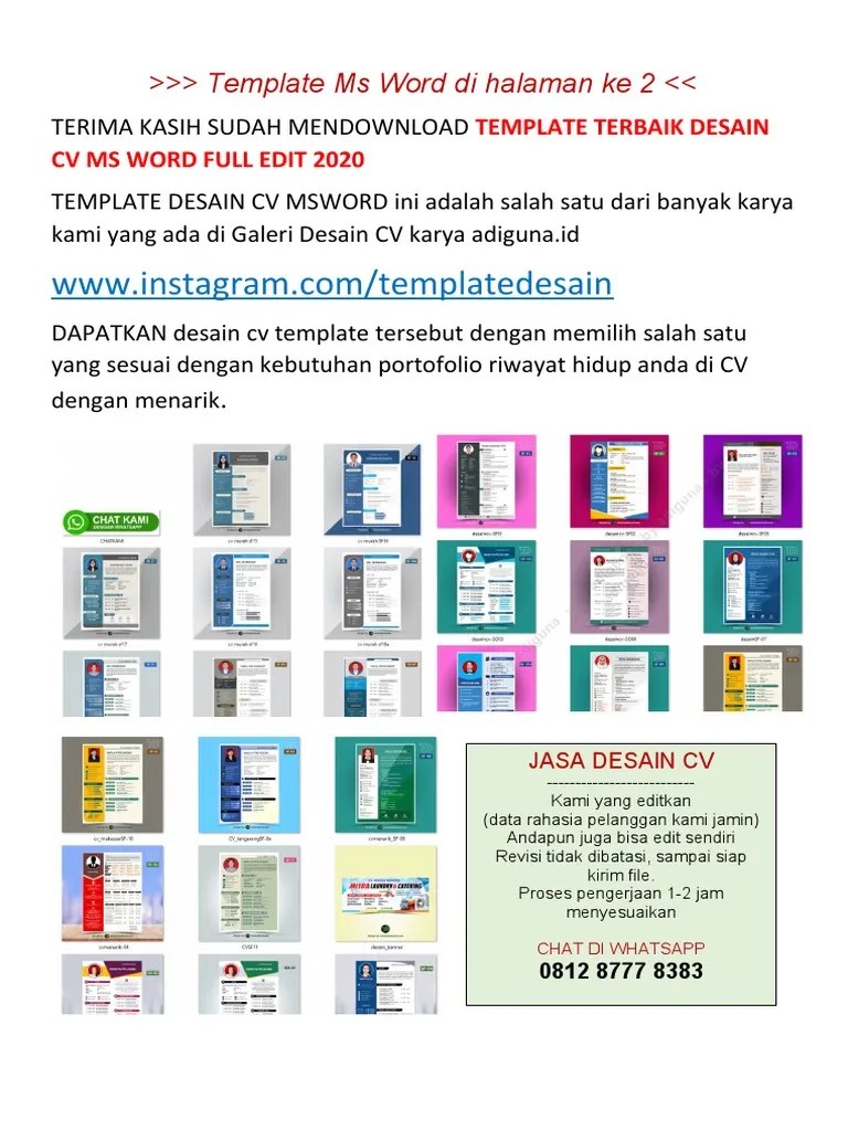 CV Desain10 | PDF