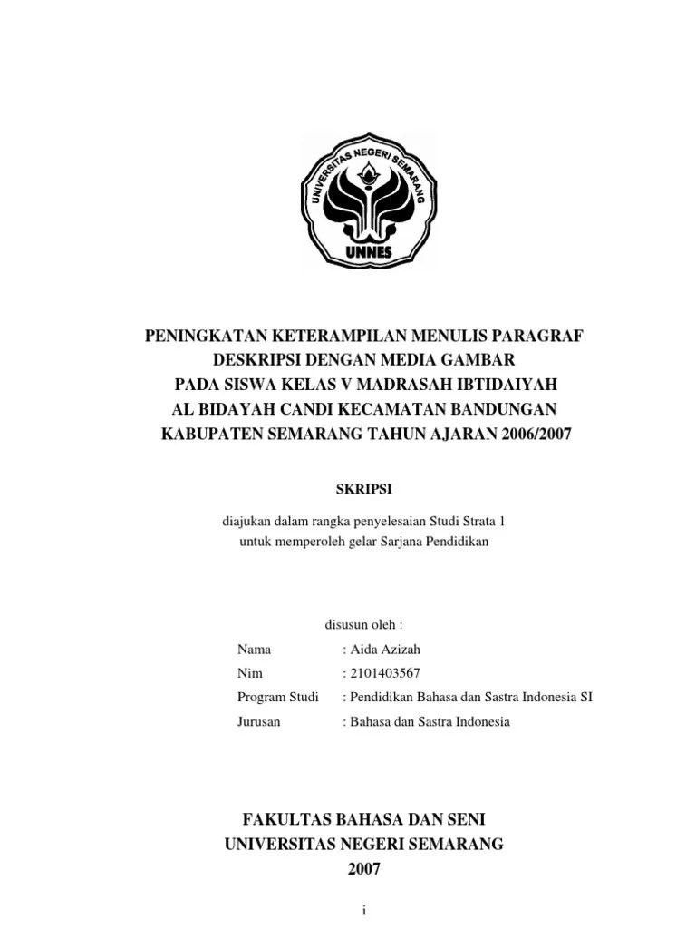 15 Skripsi Non Ptk Adalah