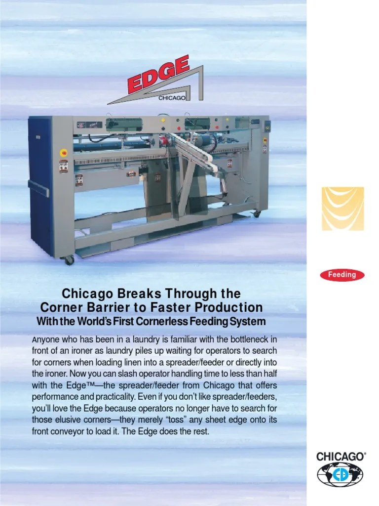 Chicago Edge Specifications PDF Linens Automation