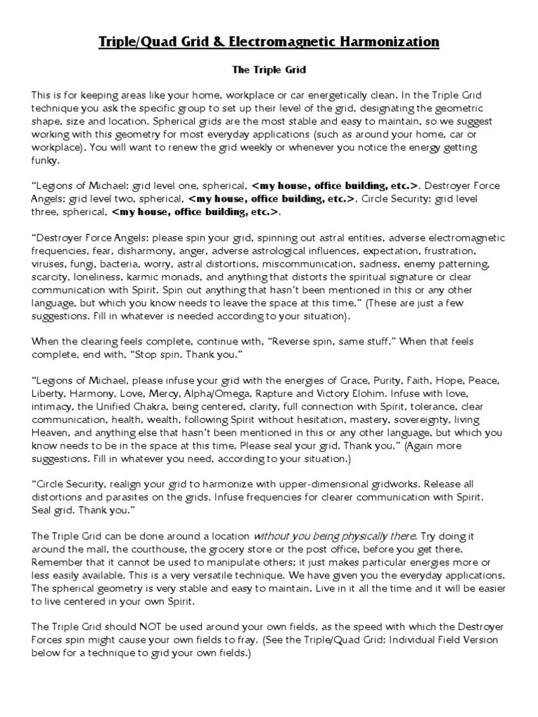 Triple/Quad Grid & Harmonization PDF