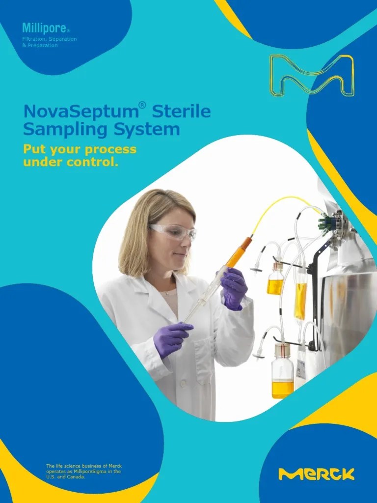 NovaSeptum Sampling System PDF PDF Syringe Sterilization