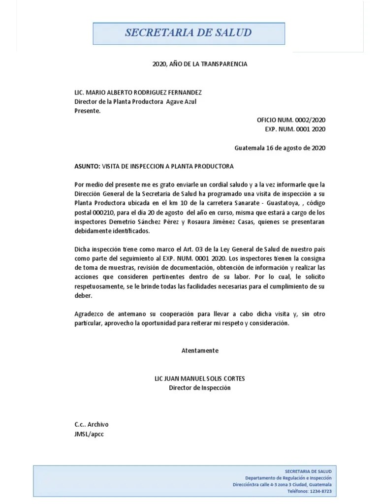 Formato Oficio PDF