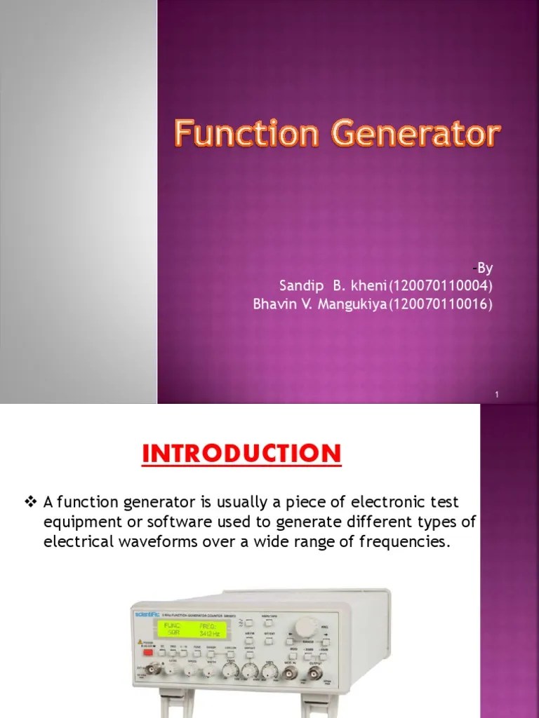 Function Generator PDF Operational Amplifier Analog Circuits