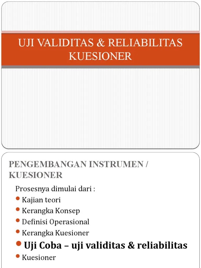 Uji Validitas Spss 2021 Terbaru Lengkap Konsultan Statistik Ush uji validitas kuesioner