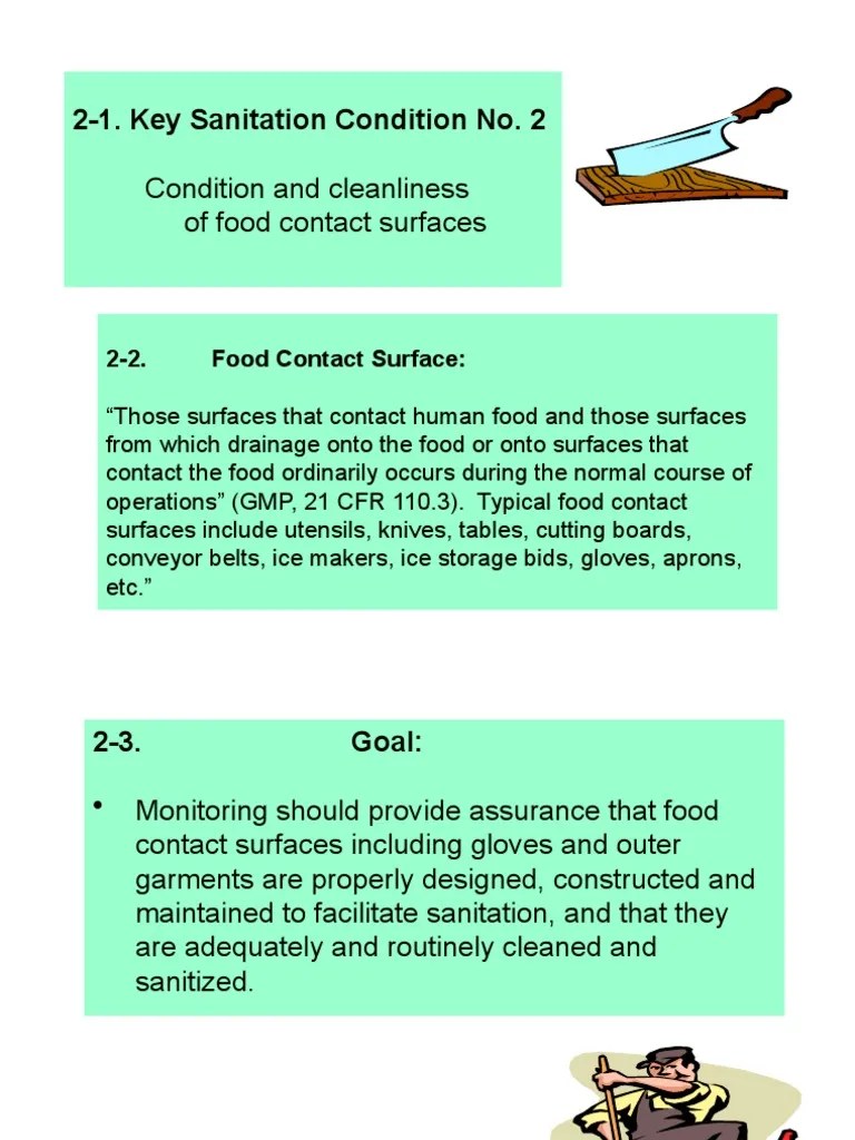 Key Steps to Cleaning Food Contact Surfaces | PDF | Corrosion | Meat