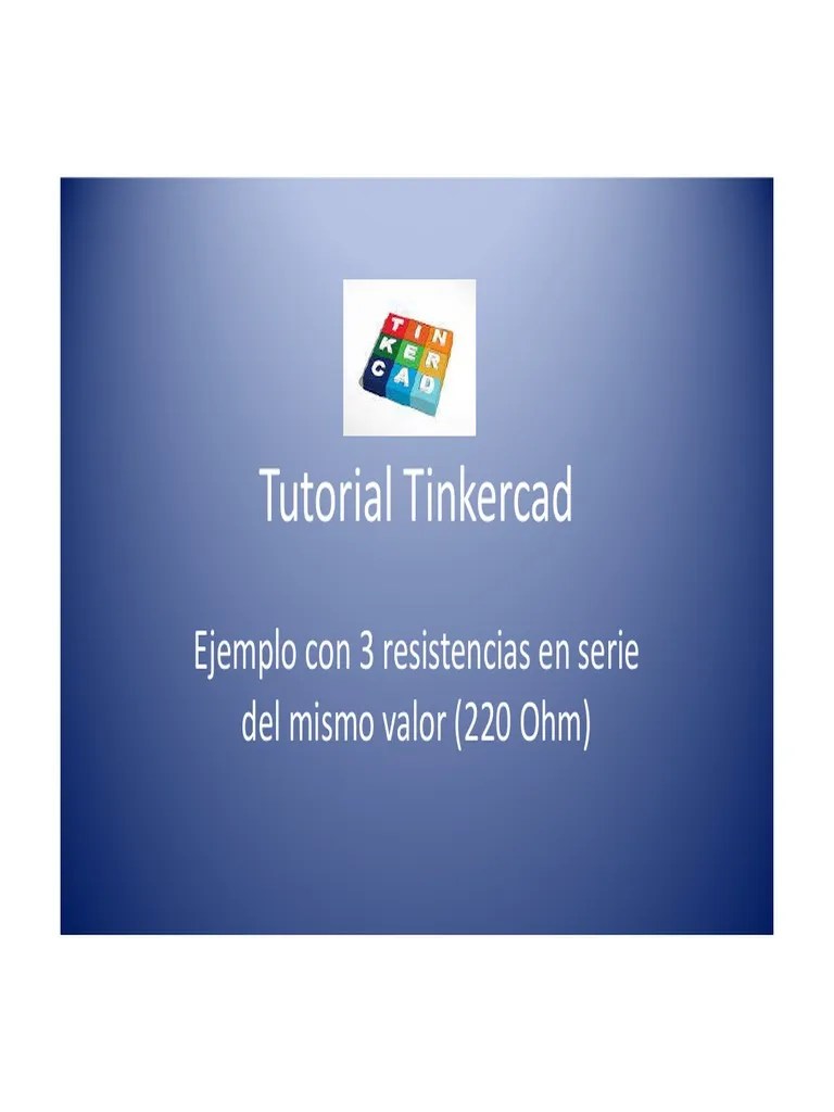Tutorial Tinkercad PDF