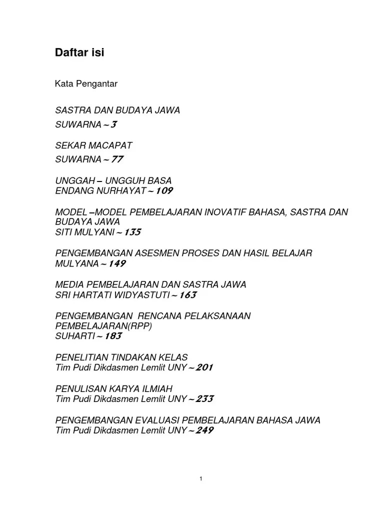 Modul Bhs Jawa Upload PDF | PDF