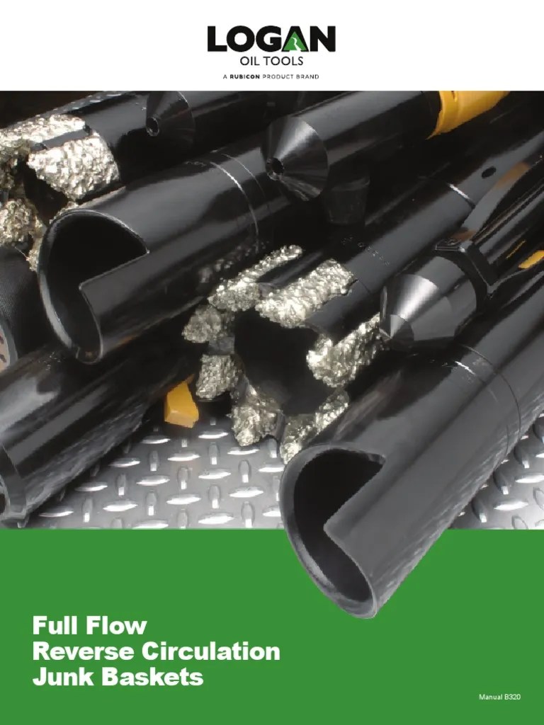 Full Flow Reverse Circulation Junk Baskets Manual B320 PDF