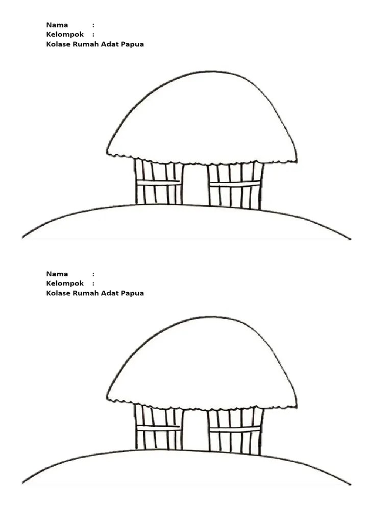 LKS TK B (Kolase Rumah Adat) | PDF